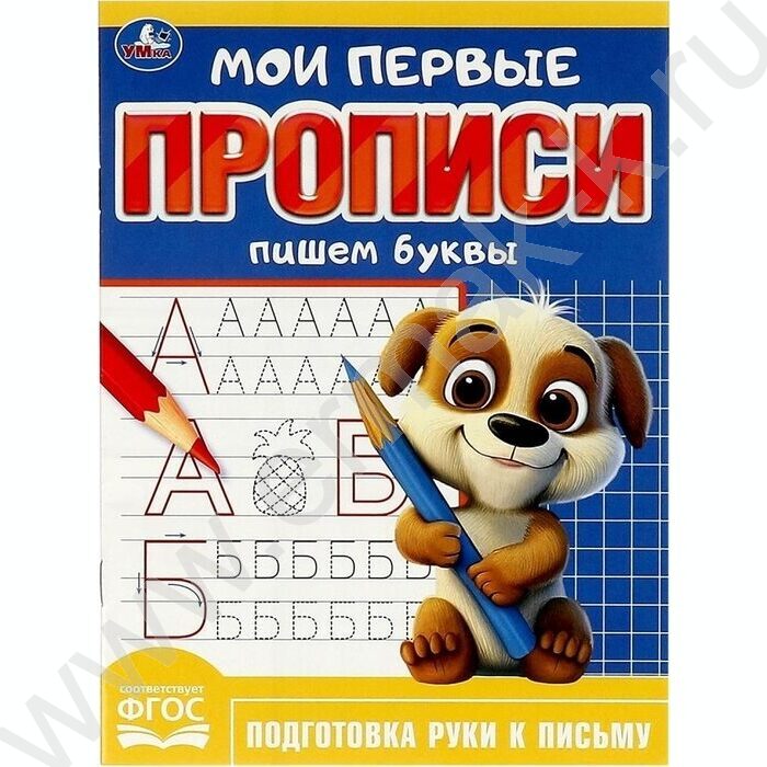 Пропись А5 Мои первые прописи.Пишем буквы | Фото 1