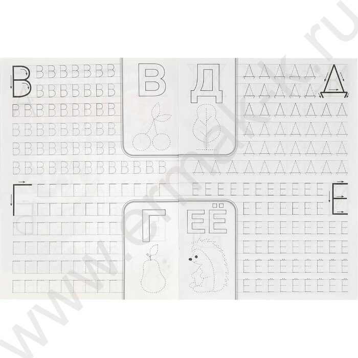 Пропись А5 Мои первые прописи.Пишем буквы | Фото 2