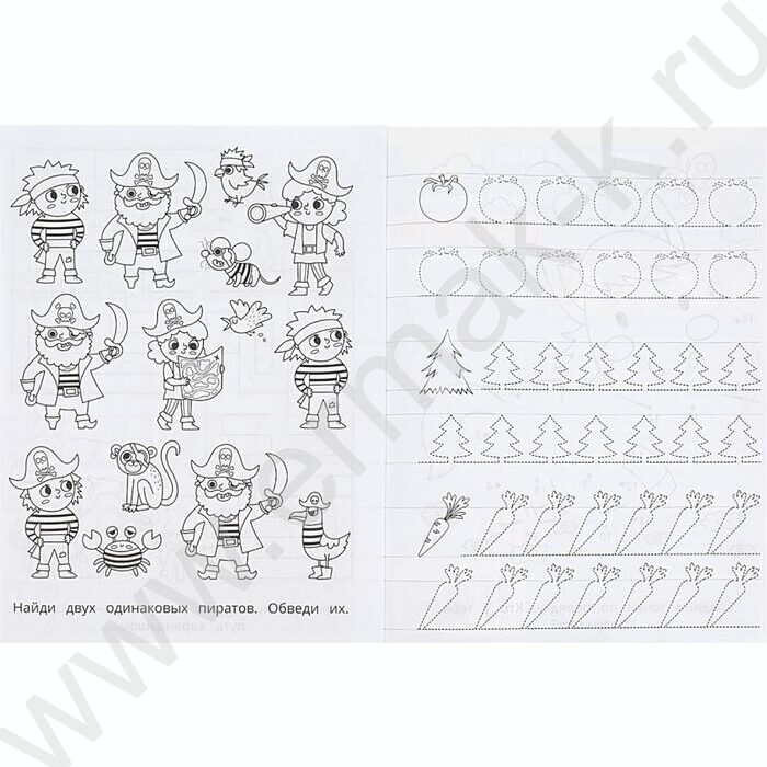 Пропись А5 Мои первые прописи.Готовим руку к письму | Фото 4