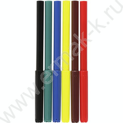 Фломастеры   6цв Панда смываемые вентилируемый колпачок,европодвес пл/уп NEW | Фото 2