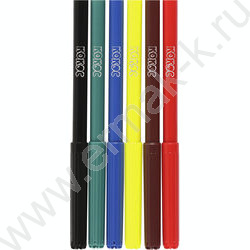 Фломастеры   6цв ERGO Light смываемые вентилируемый колпачок,европодвес пл/уп NEW | Фото 2