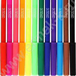 Фломастеры  12цв Панда смываемые вентилируемый колпачок,европодвес пл/уп NEW | Фото 2