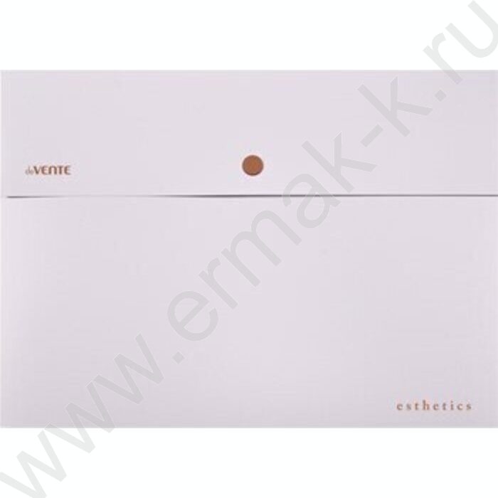 Папка-конверт на кнопке А4 "Esthetics" 350мкм. фактура "soft-touch" /непрозр. лавандово-пепельна | Фото 2