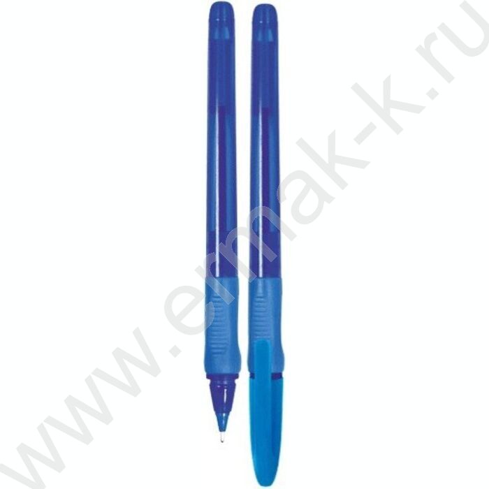 Ручка шар Triolino Comfy синяя 1,0мм /игольч. пишущий узел, полупроз.корпус с каучуковым держате NEW | Фото 1