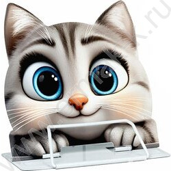 Подставка д/книг 23,2*20см "Cat" /металл NEW | Фото 1