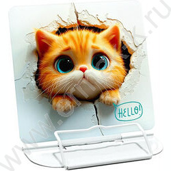 Подставка д/книг 22,7*16,5см "Cat" /металл NEW | Фото 1