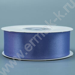 Лента атлас 2,5см*22,85м 25ярд сиреневая | Фото 1