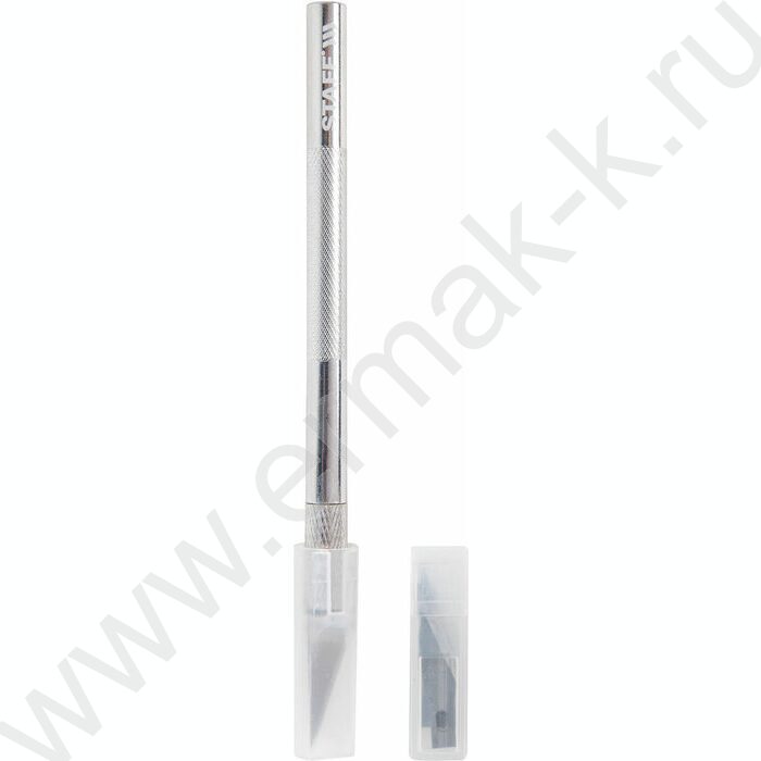 Нож-скальпель металлический корпус  /в комплекте 11 лезвий | Фото 2