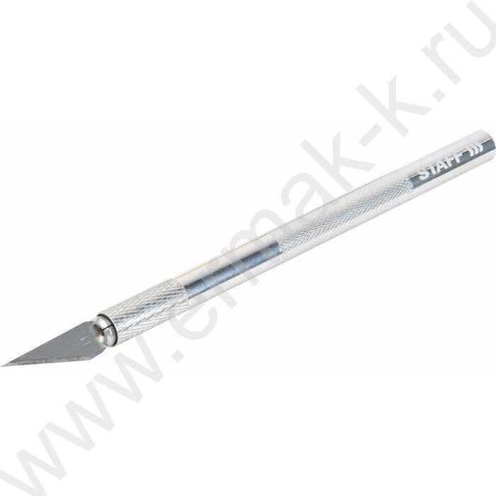 Нож-скальпель металлический корпус  /в комплекте 11 лезвий | Фото 3