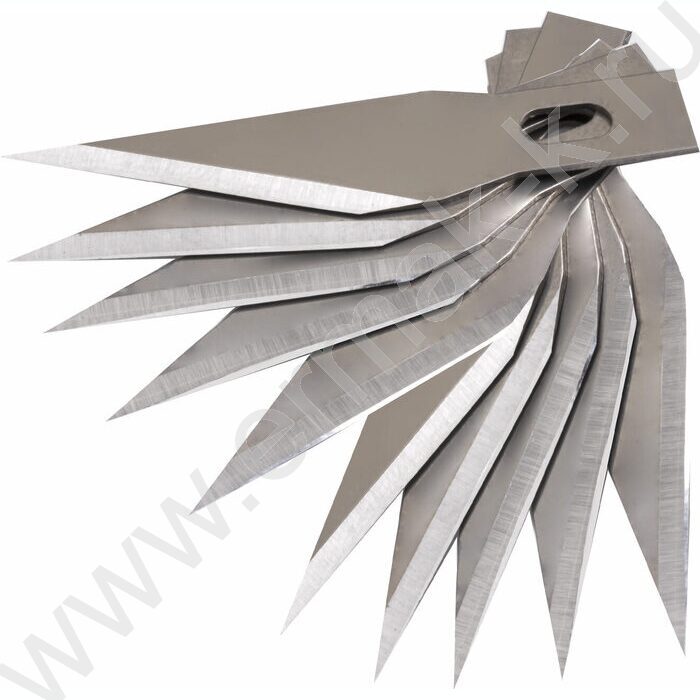 Нож-скальпель металлический корпус  /в комплекте 11 лезвий | Фото 7