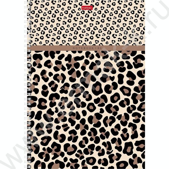 Тетрадь  80л А4 клетка /спираль /перфорация на отрыв/ "LEO-принт" | Фото 2