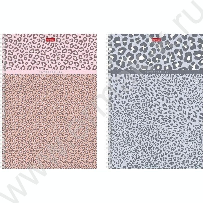 Тетрадь  96л А4 клетка/спираль/перфорация на отрыв "LEO-принт" 2вида | Фото 1