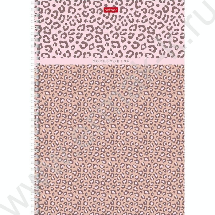 Тетрадь  96л А4 клетка/спираль/перфорация на отрыв "LEO-принт" 2вида | Фото 2