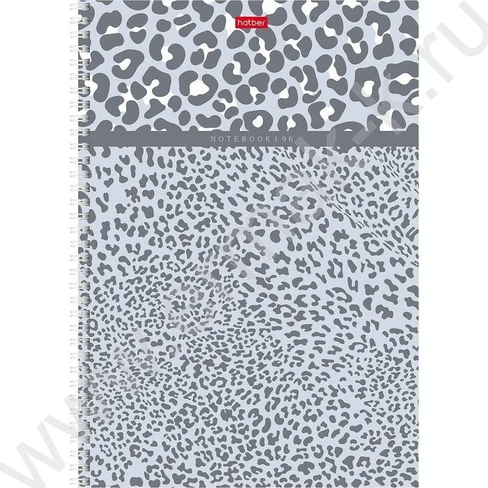 Тетрадь  96л А4 клетка/спираль/перфорация на отрыв "LEO-принт" 2вида | Фото 3