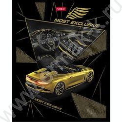 Тетрадь  48л клетка "Роскошь и стиль" /3D фольга /мат.лам. /5видов | Фото 4