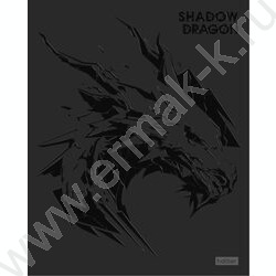 Тетрадь  48л клетка "Shadow" /3D лак /мат.лам. /5видов | Фото 3