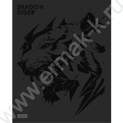 Тетрадь  48л клетка "Shadow" /3D лак /мат.лам. /5видов | Фото 5