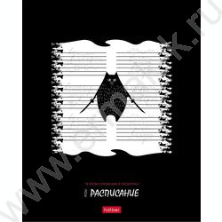 Тетрадь  48л клетка/пластик обл. "Кот-самурай" ассорти | Фото 3