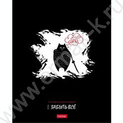 Тетрадь  48л клетка/пластик обл. "Кот-самурай" ассорти | Фото 6