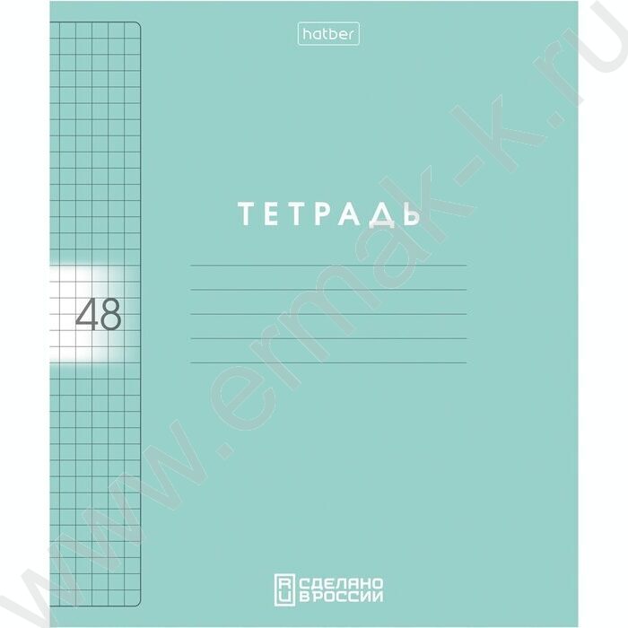 Тетрадь  48л клетка/пластик обл. "Color Set" ассорти | Фото 4