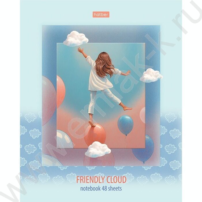 Тетрадь  48л клетка "Весь ее Мир- Выпуск №1" /ламинац SOFT-TOUCH/тиснение/ 5видов | Фото 4