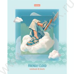 Тетрадь  48л клетка "Весь ее Мир- Выпуск №1" /ламинац SOFT-TOUCH/тиснение/ 5видов | Фото 6