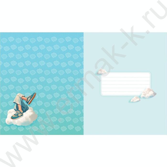 Тетрадь  48л клетка "Весь ее Мир- Выпуск №1" /ламинац SOFT-TOUCH/тиснение/ 5видов | Фото 7