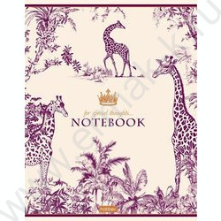 Тетрадь  48л клетка "Царство джунглей" /ламинац SOFT-TOUCH/тиснение/ 5видов | Фото 3