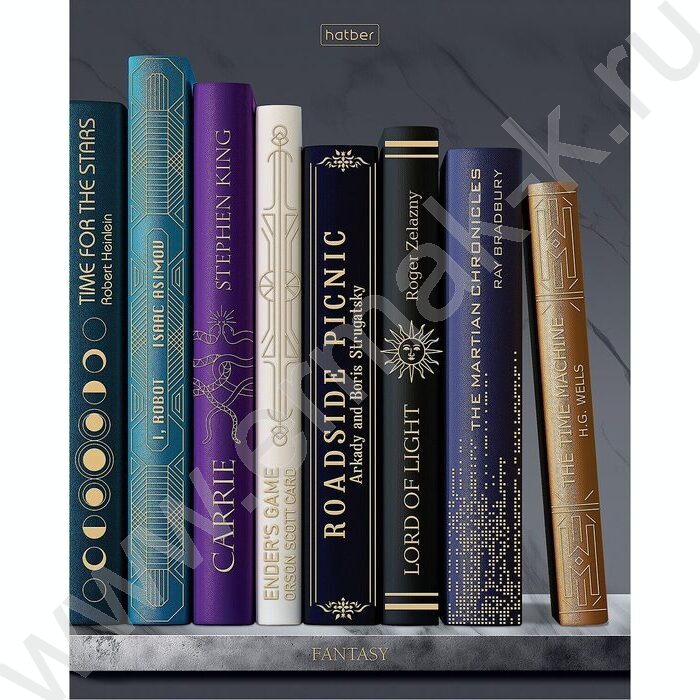 Тетрадь  96л клетка "Золотые страницы" /3D фольга/ламинац.Soft-touch/ 5видов | Фото 6