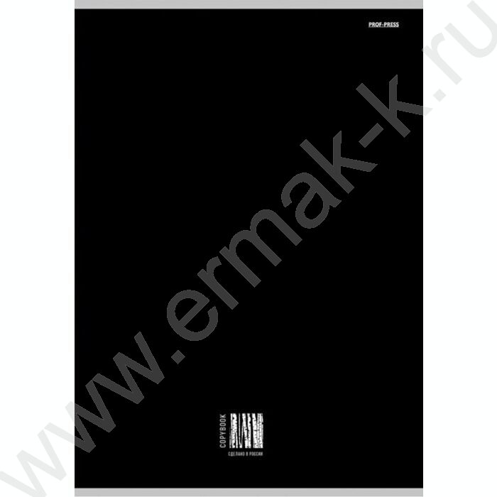 Тетрадь  80л А4 клетка "Минимализм в чёрном-2" | Фото 1