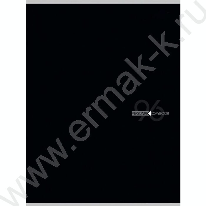 Тетрадь  96л А4 клетка "Минимализм в чёрном-6" | Фото 1