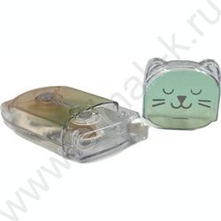 Корректирующая лента 5мм* 6м цв. корп., зеленый "ГРАДИЕНТ-КОТЕНОК" /европодвес NEW | Фото 3