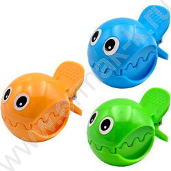 Точилка 1отв. пластик Рыбки /с контейнером /ассорти NEW | Фото 1