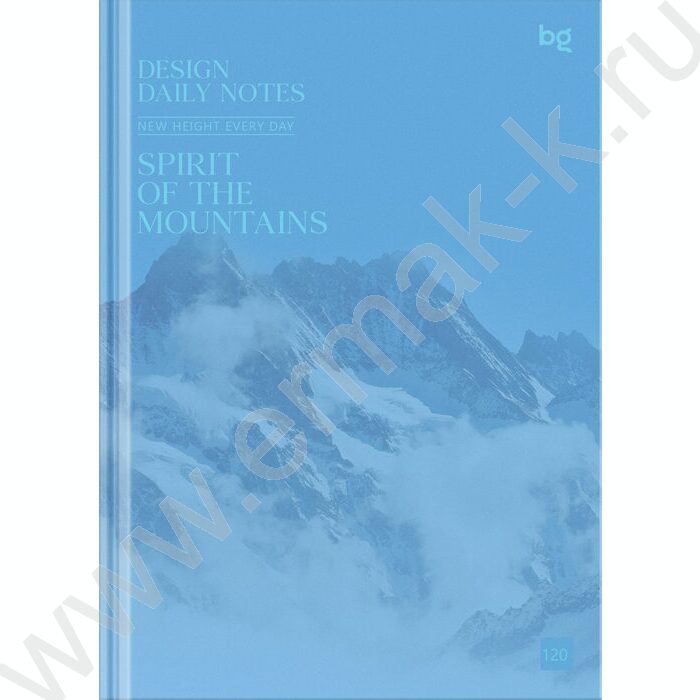 Бизнес-блокнот 120л А5 "Mountains" /глянцевая ламинация/ | Фото 1