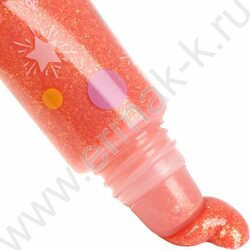 Блеск для губ Charmy Gloss сверкающий,роз.,с ароматом ягодного десерта,браслетик с подвеской NEW | Фото 5