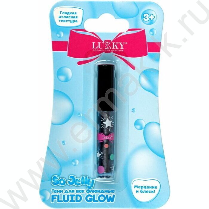 Тени для век Fluid Glow флюидные перламутровые,серебро | Фото 1
