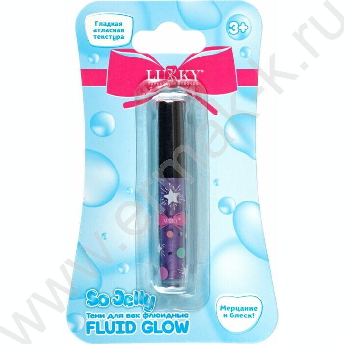Тени для век Fluid Glow флюидные перламутровые,фиолет | Фото 1