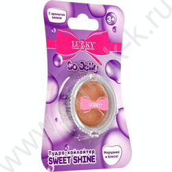 Хайлайтер-пудра для лица и тела Sweet Shine,cияющий с ароматом ванили NEW | Фото 2