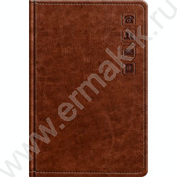 Книга телефонная  64л А7 Nebraska. Brown /кожзам,вырубка NEW | Фото 1