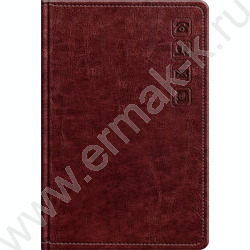 Книга телефонная  64л А7 Nebraska. Dark red /кожзам,вырубка NEW | Фото 1