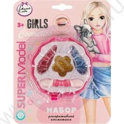 Набор детской косметики для девочек.тени для век с блестками NEW | Фото 4