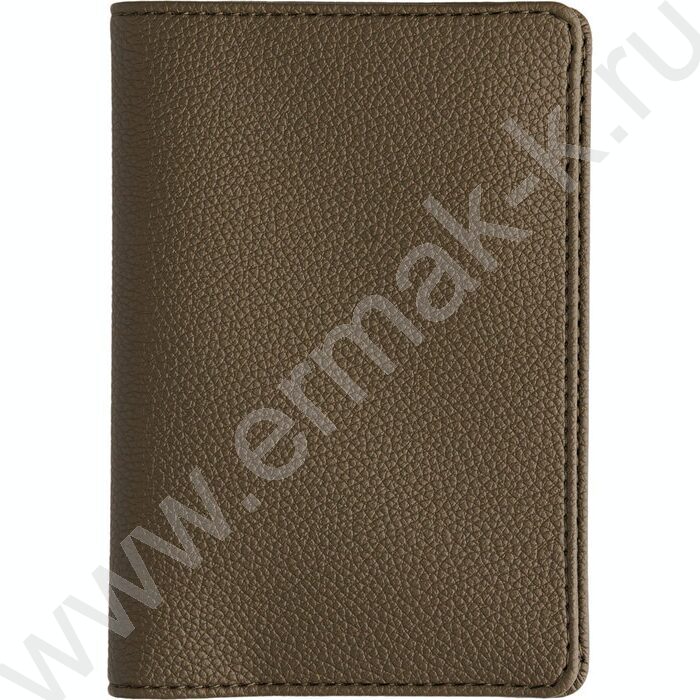 Обложка д/паспорта Оливковая /экокожа | Фото 1