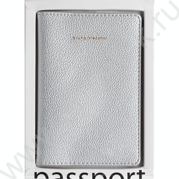 Обложка д/паспорта Серебро /экокожа | Фото 4