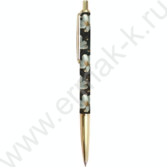 Ручка шар авт метал "Анемон" 0,7мм | Фото 1