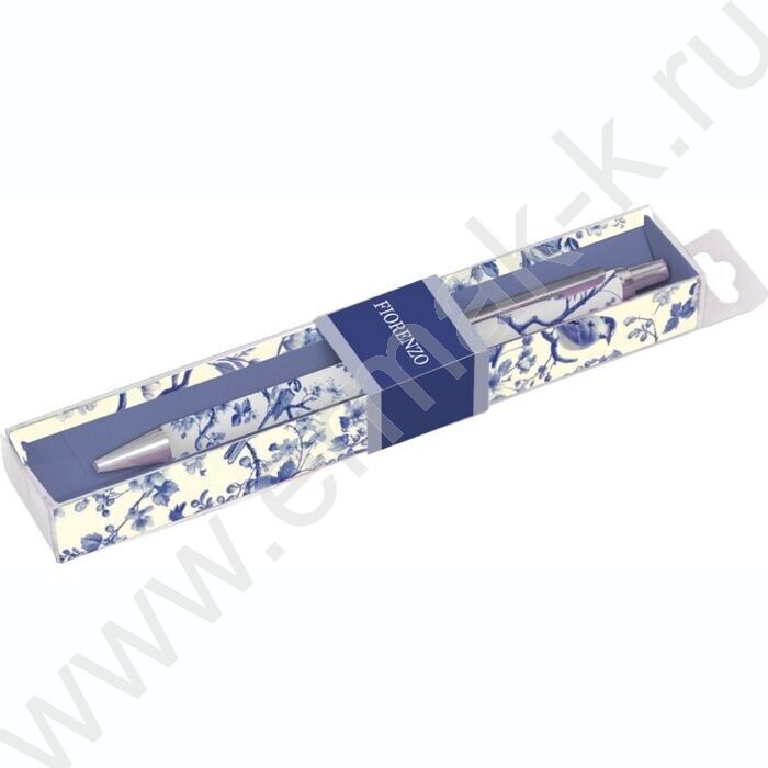 Ручка шар авт метал "Blue birds" 0,7мм | Фото 2