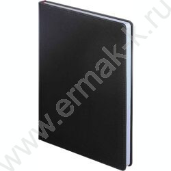 Ежедневник н/дат А4 136л Velvet черный NEW | Фото 2