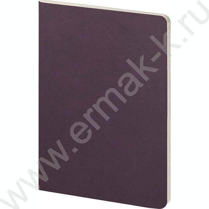 Тетрадь  40л клетка "Pragmatic.Фиолетовый" 80 г/м2 бежевая бумага | Фото 1