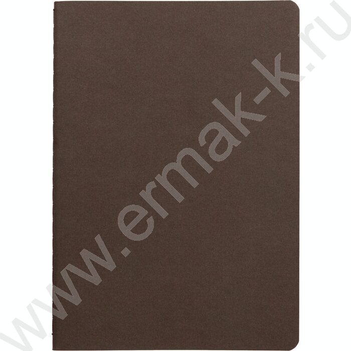 Тетрадь  40л клетка "Pragmatic.Темно-коричневый" 80 г/м2 бежевая бумага | Фото 1