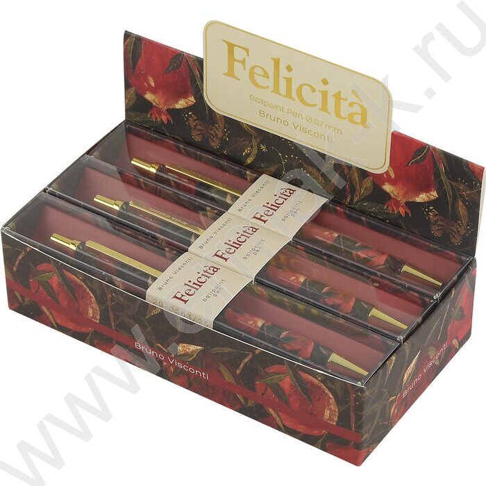 Ручка шар авт Flora.Гранат /мет. корп./ цвет чернил синий 0,7мм NEW | Фото 5