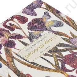 Ежедневник н/дат А6+ 128л Flora.Ирисы NEW | Фото 4